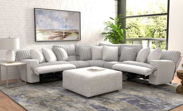 Catnapper® Abraxas 6-Piece Moonstruck Curved Manual Reclining Sectional-1