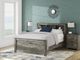 Signature Design by Ashley® Frandern Gray Twin Bookcase Panel Bed-3