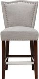 Olliix by Madison Park Grey Nate Counter Stool-1