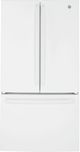 GE® 36" 27.0 Cu. Ft. White French Door Refrigerator-0