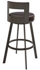 Armen Living Flynn Chocolate/Java 26'' Bar Stool-2