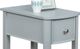 TEI Gray 12" Chairside Table-1
