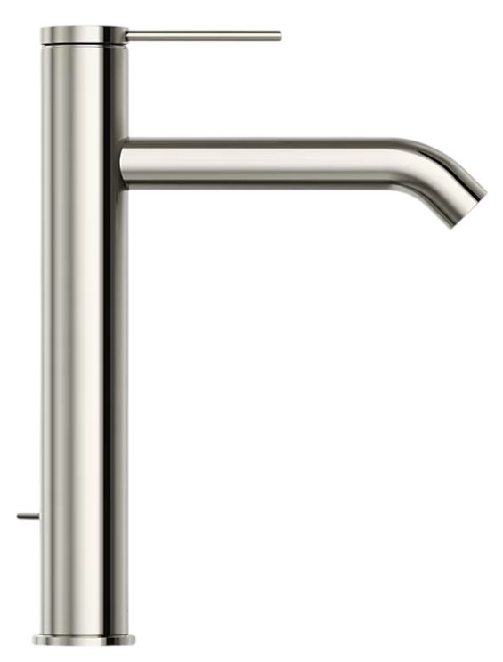 KOHLER® Components® Vibrant Polished Nickel Tall Single-Handle Bathroom Sink Faucet-2