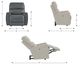 La-Z-Boy® Apollo Flint Power Wall Recliner with Headrest and Lumbar-2