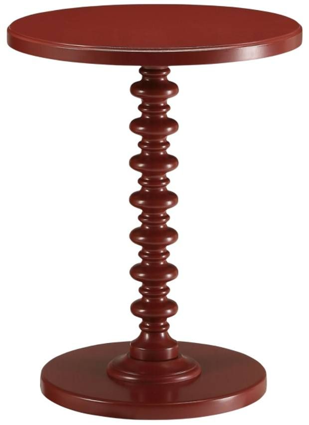 ACME Furniture Acton Red Accent End Table-0