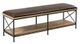 Kincaid Furniture Modern Forge Saddle Cocoa Taylor Bed Bench-0