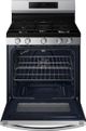 Samsung 30" Fingerprint Resistant Stainless Steel Smart Freestanding Natural Gas Range with No Preheat Air Fry and Convection-3