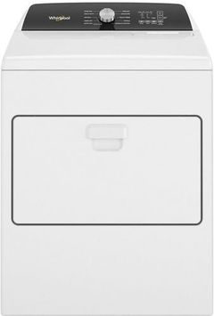 Whirlpool® 7.0 Cu. Ft. White Front Load Electric Dryer