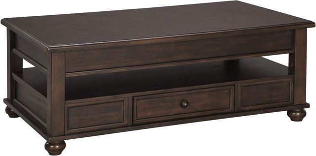 Signature Design by Ashley® Barilanni Dark Brown Lift Top Coffee Table-2