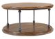 Jofran Inc. Larson Brown Round Cocktail Table-0