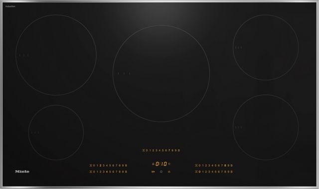 Miele 36" Black Induction Cooktop