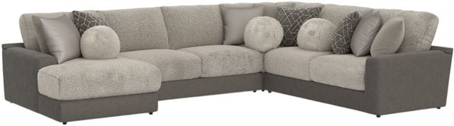 Jackson Furniture Canyon 4-Piece Fawn/Umber Left-Arm Facing Sectional-0