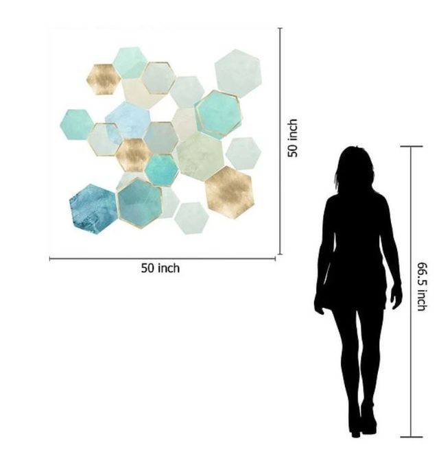Classy Art Color Me Poly Wall Art-2