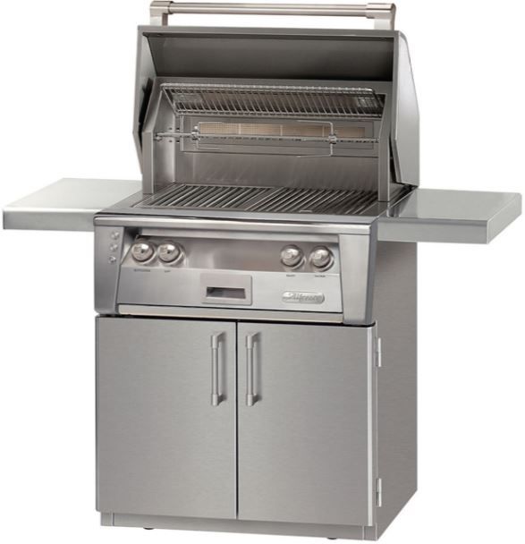 Alfresco™ ALXE Series 2-Burner Stainless Steel Freestanding Liquid Propane Gas Grill-0
