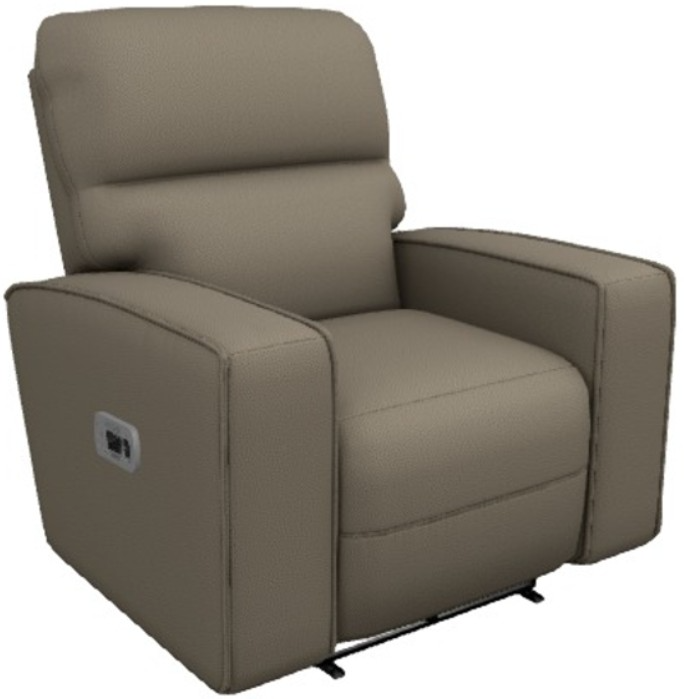 La-Z-Boy® Maddox Fossil Power Wall Recliner with Headrest and