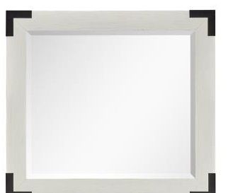 Magnussen Home® Harper Springs Silo White Landscape Mirror-0