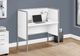 Monarch Specialties Inc. Silver/White Office Cubicle Desk-2