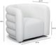 TOV Furniture Curves Cream Swivel Accent Chair-2