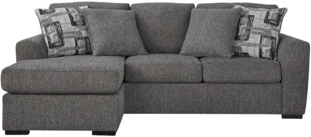 Signature Design by Ashley® Gardiner Pewter Chaise Sofa-2