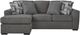 Signature Design by Ashley® Gardiner Pewter Chaise Sofa-2