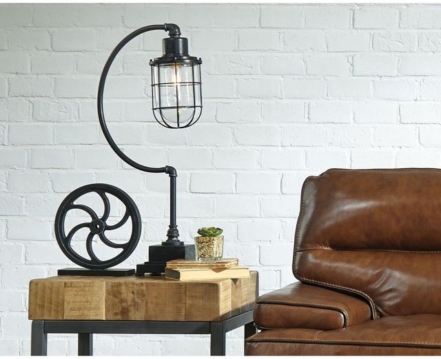 Signature Design by Ashley® Jae Antique Black Desk Lamp-3