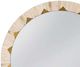 Bassett Mirror Global Gold/White Bone Wall Mirror-1