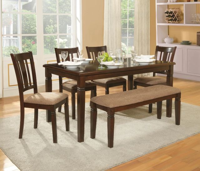 Homelegance® Devlin Espresso Dining Table-1