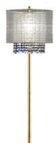 Furniture of America® Ana Gold Floor Lamp-1
