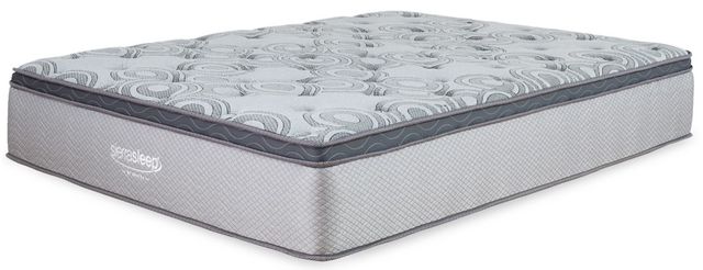 Sierra Sleep® By Ashley® Augusta 2-Piece 12" Euro Top and Best Adjustable Base King Mattress Set-1