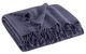 Olliix by INK+IVY Reeve Navy 50" x 60" Ruched Throw-0