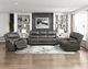 Homelegance® Pagosa Gray Rocker Manual Recliner-1