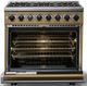 Viking® 7 Series 36" Golden Hour Pro Style Dual Fuel Range-1