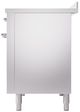 Ilve® Nostalgie II Series 48" Stainless Steel Pro Style Induction Range with Chrome Trim-3