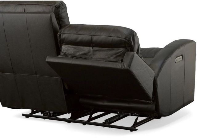 Flexsteel® Cody Dark Brown Power Reclining Loveseat with Power Headrests-4
