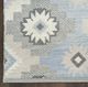 Nourison Home™ Copenhagen Ivory Blue Indoor 5' x 7' Area Rug-2