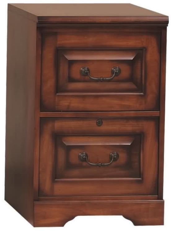 Winners Only Country Cherry File Cabinet Furniture Villa BrandSource Home Furnishings