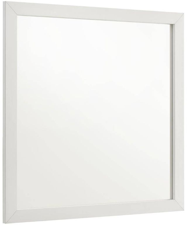Coaster® Marceline White Rectangular Dresser Mirror-1