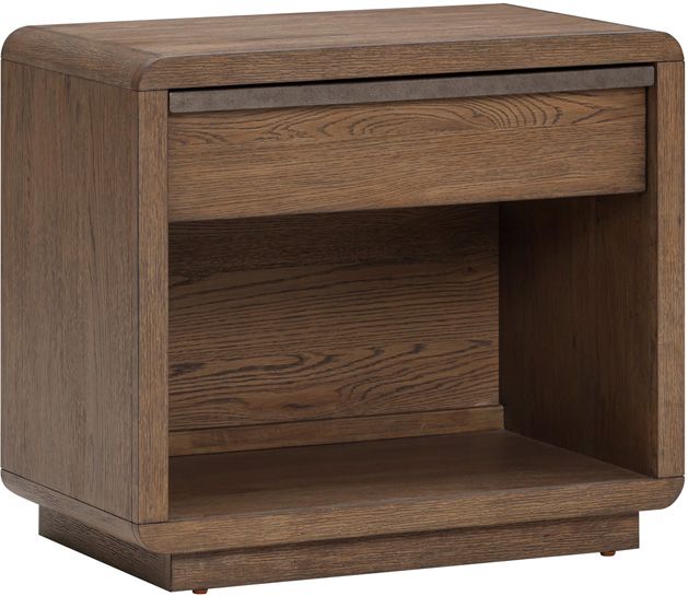 aspenhome® Liam Hearthstone 1-Drawer Nightstand-0