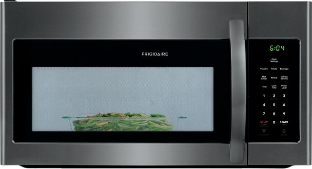 Frigidaire® 1.6 Cu. Ft. Black Stainless Steel Over The Range Microwave-2