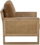 KUKAHOME Pacifica Brown/Concord Mink Accent Chair-2