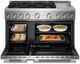 KitchenAid® 48" Stainless Steel Pro Style Gas Range with Chrome Electric Griddle-1