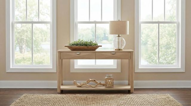 Coaster® Marcelo Ligfht Elm Console Table-1
