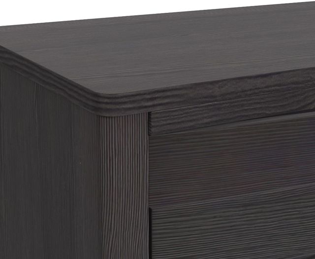 Elements International Tobias Black Dresser and Mirror Set-2