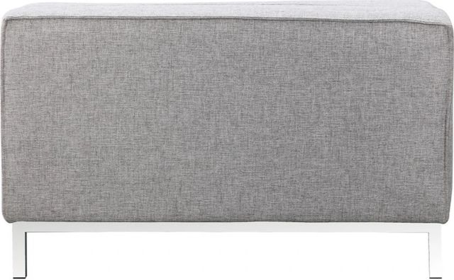 Moe's Home Collection Covella Light Grey Storage Ottoman-3