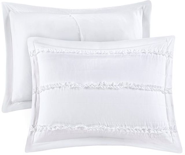Olliix by Madison Park Celeste 5 Piece White California King Comforter Set-1