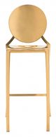 Zuo® Eclipse Gold Set of 2 Bar Chairs-1
