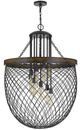 Cal® Lighting & Accessories Marion Bronze Chandelier-0