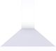 Vent-A-Hood® Euroline 36" White Wall Mounted Range Hood-0