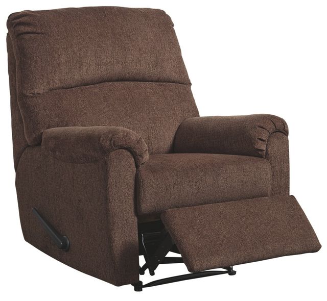 Signature Design by Ashley® Nerviano Chocolate Zero Wall Manual Recliner