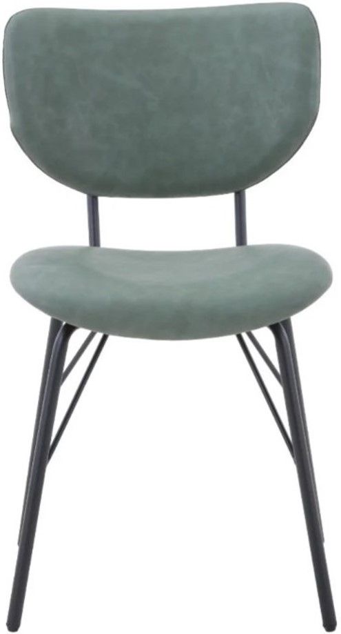 Jofran Inc. Urban Archive Owen Jade Upholstered Dining Chair-2